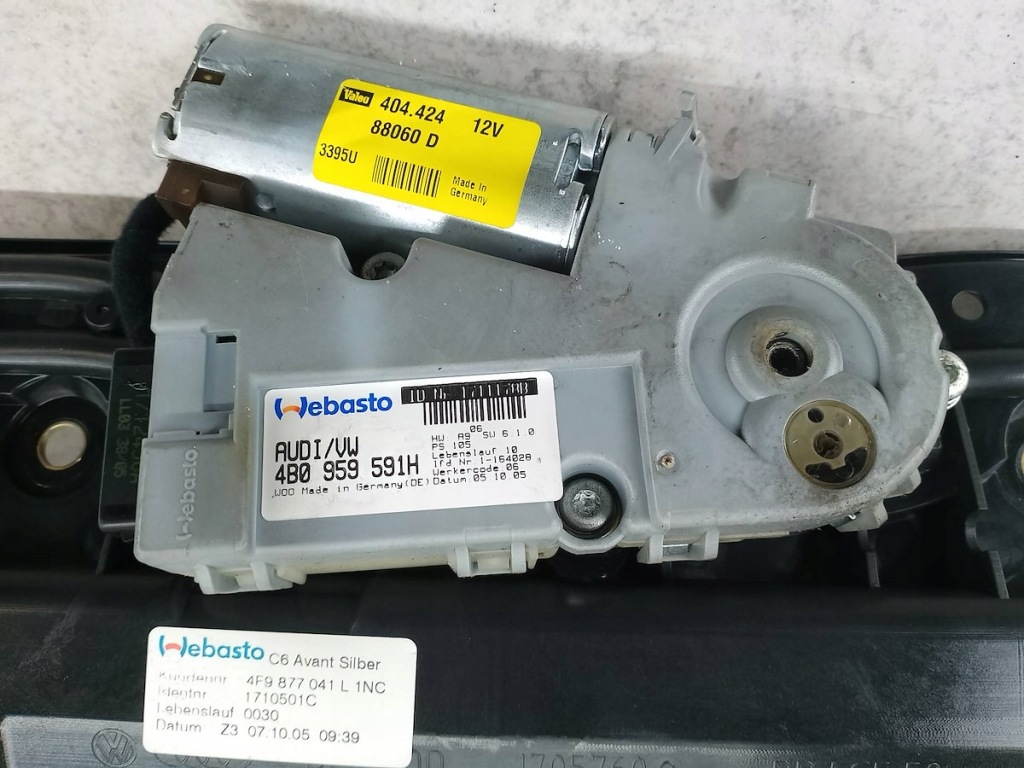 Люк audi a6 c6 4f9877041l 4b0959591h 404.424 valeo Киев