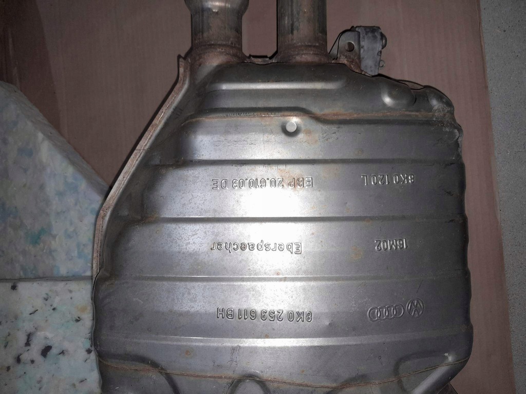 фото №8, Audi a5 8t выхлоп гаситель 8t0253078dj 8k0253611bh