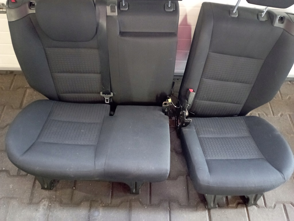 фото №9, Mercedes w245 5d сиденья заднее сиденье europa