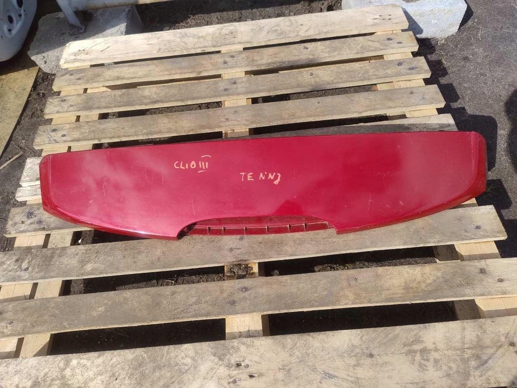 фото №1, Накладка кришки задня tennj renault clio iii