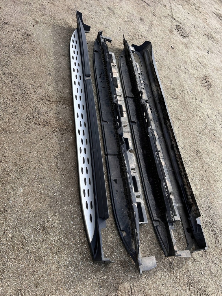 фото №2, Mercedes молдинг поріг ліва права підніжка led gls x166 w166 amg