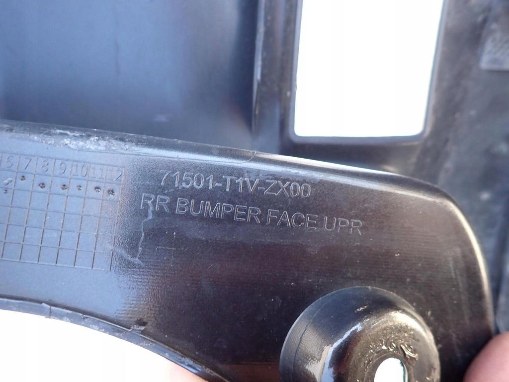 фото №11, Honda cr-v iv 4 lift 14-18 бампер задня задній pdc