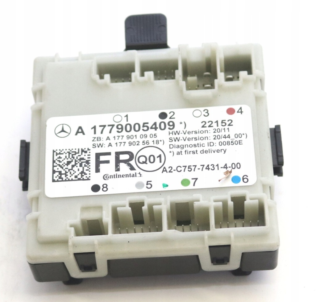 Купить Mercedes 177 a180 2.0 cdi модуль блок управления дверь правая  перед a1779005409