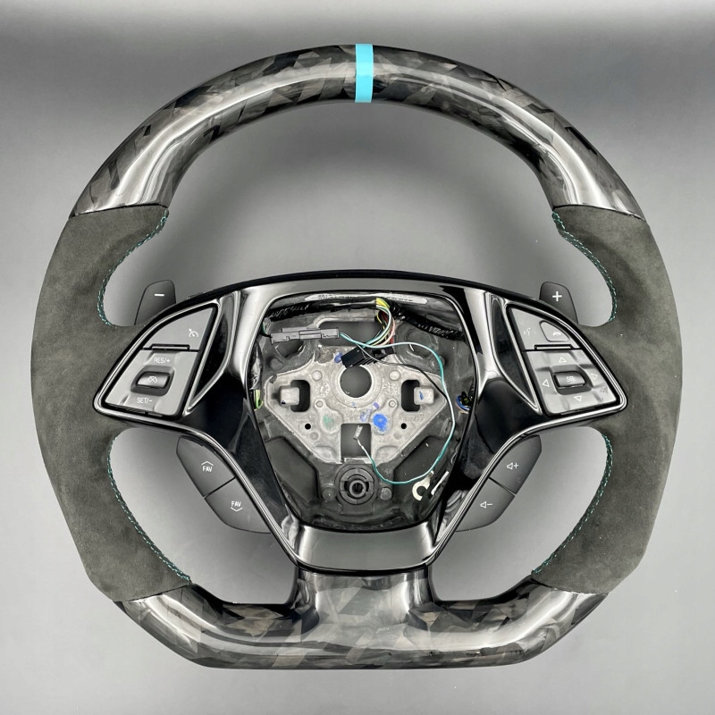 фото №10, Модифікація повітропровід chevroler corvette c7 тюнінг custom карбон alcantara