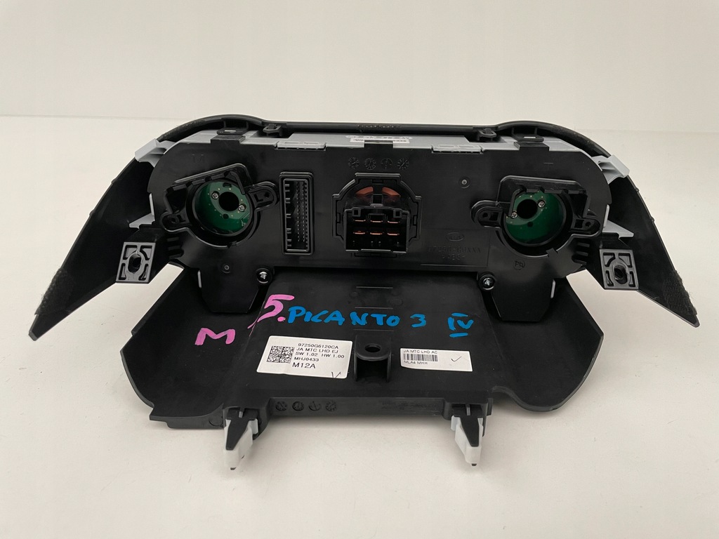 фото №6, Панель переключатель кондиционера kia picanto iii europa od 2017-