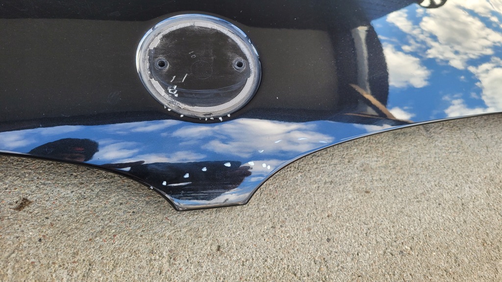 фото №14, Bmw x1 f48 капот кришка двигуна ładna czarna