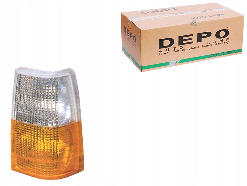 фото №1, Лампа поворотник pomarańczowy/przezroczysty