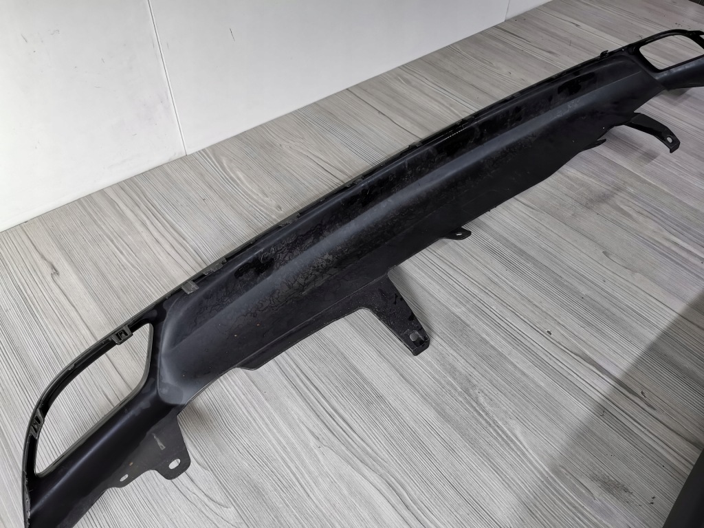 фото №5, Накладка бампера задняя toyota yaris iii lift диффузор