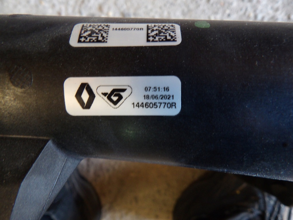 фото №2, Труба интеркулер 144605770r renault