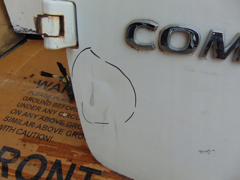 Дверь левый задняя opel combo d doblo ii с стекло белый Цена