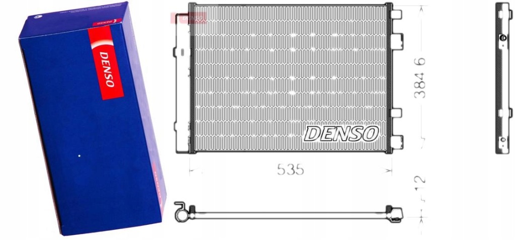 фото №3, Радиатор кондиционера denso dcn41020
