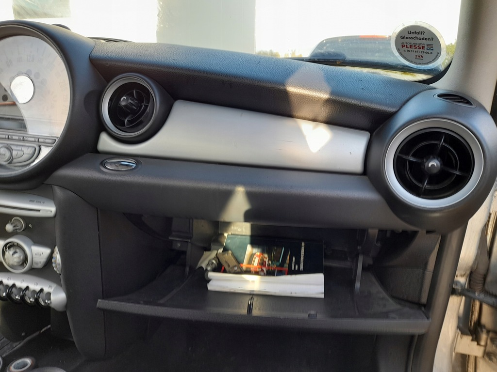 фото №15, Mini cooper r56 pulpit консоль панель приладів приладова подушка безпеки