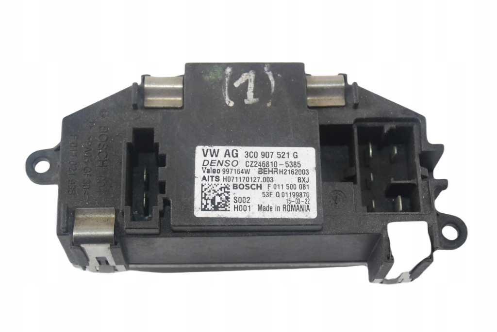 фото №1, Резистор 3c0907521g audi vw