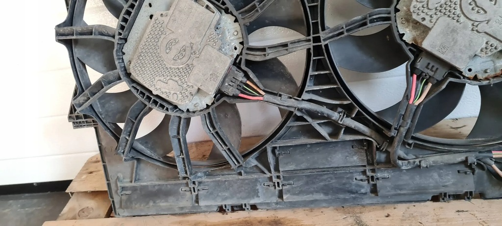 фото №11, A6 c7 4g вентилятори радіатора 3.0 tfsi tdi s4 b8 sq5 s5 a7 4h0121003n