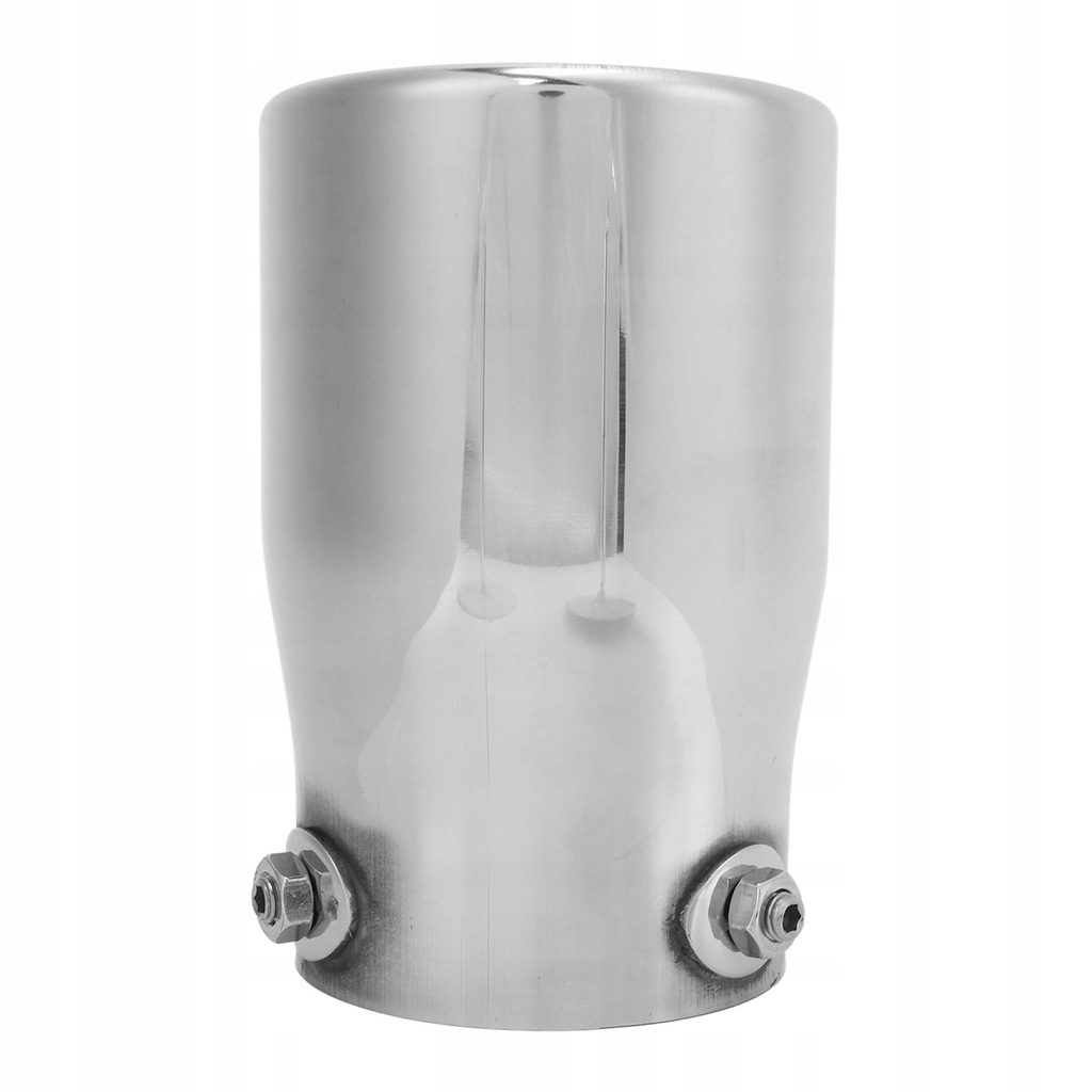 фото №6, Сріблястий універсальний гасник випускний наконечник труби випускної ze нержавіюча сталь