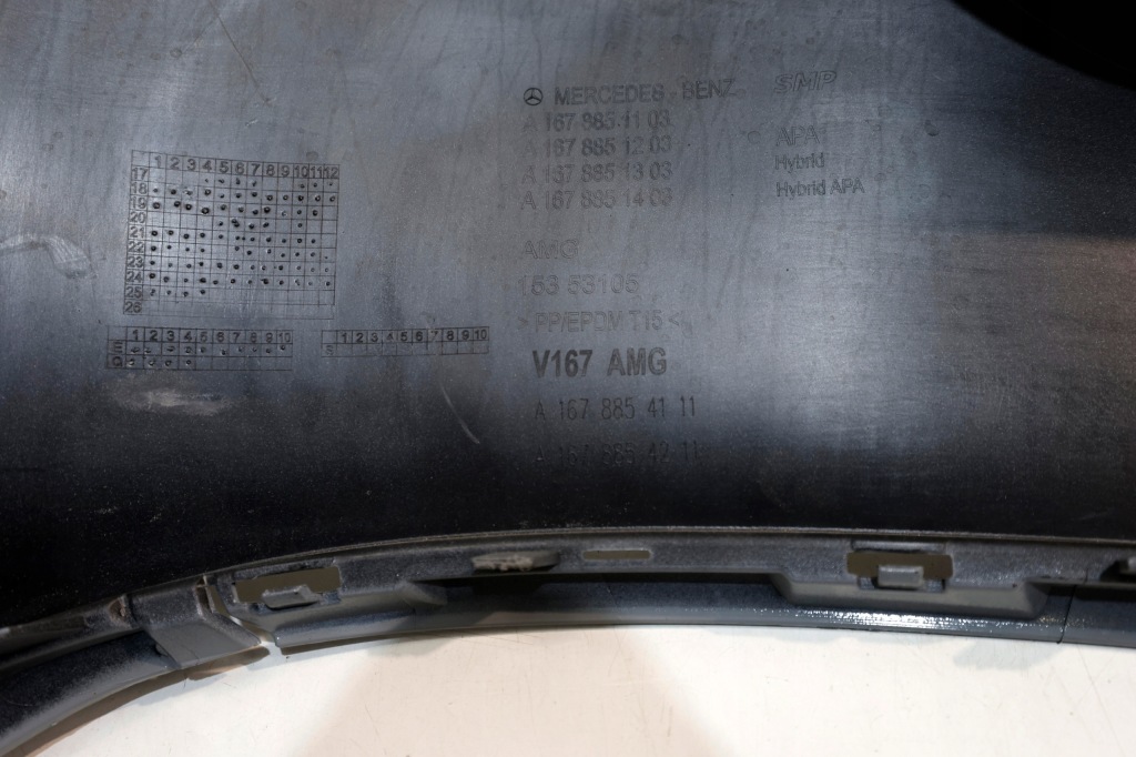 Mercedes gle 167 w167 x167 amg бампер задняя задний 2019- a1678851103 с Разборки
