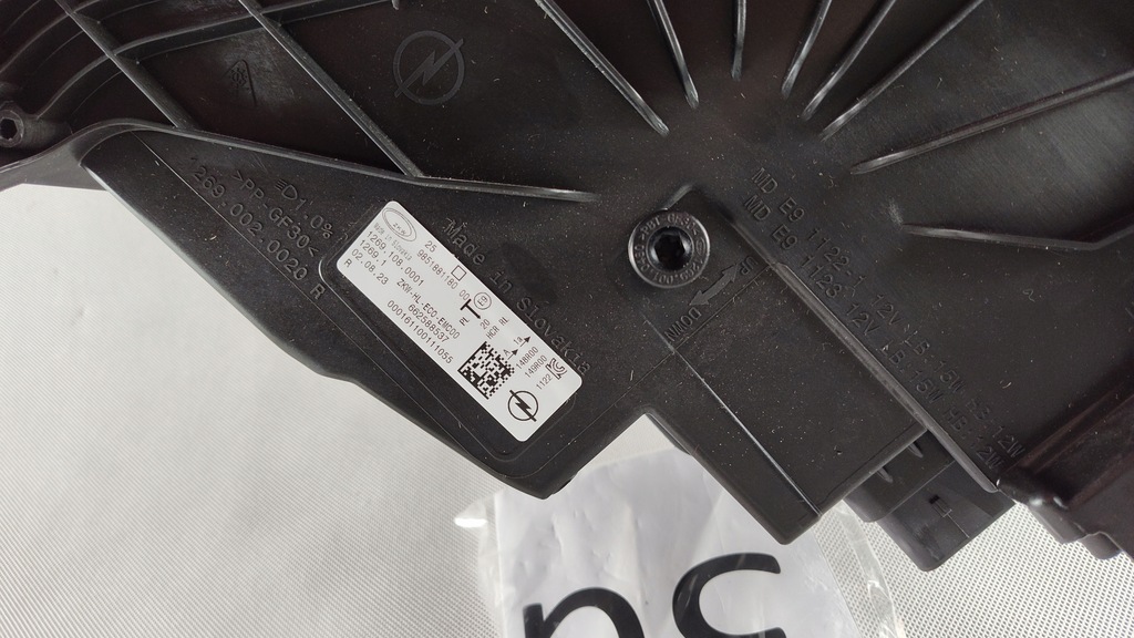 фото №8, Opel astra vi l 6 full led правий фара лампа права 9851881180