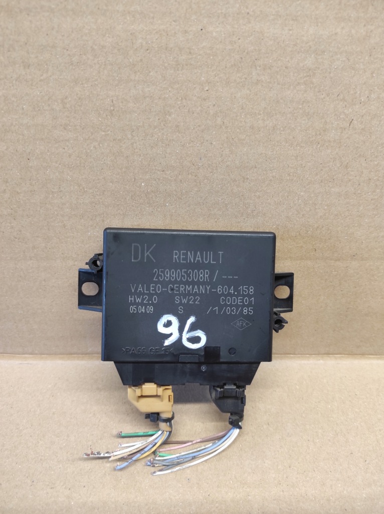 фото №1, Модуль блок керування паркування pdc renault laguna iii 259905308r