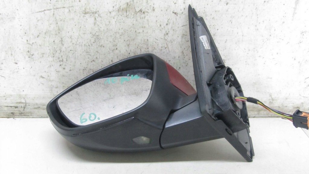 фото №9, Peugeot 308 ii дзеркало ліва 10 pin epy 13-