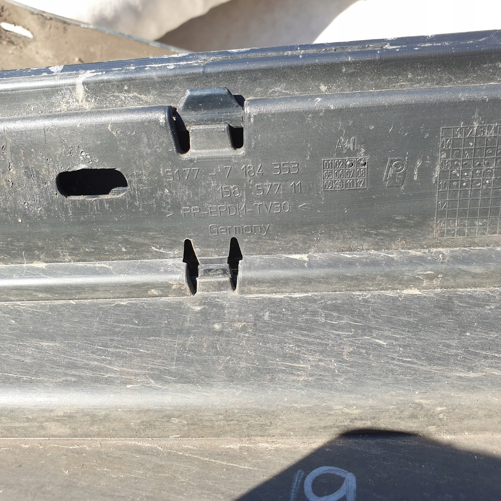 фото №16, Молдинг порог накладка порог bmw 1 e87 lift оригинальный номер