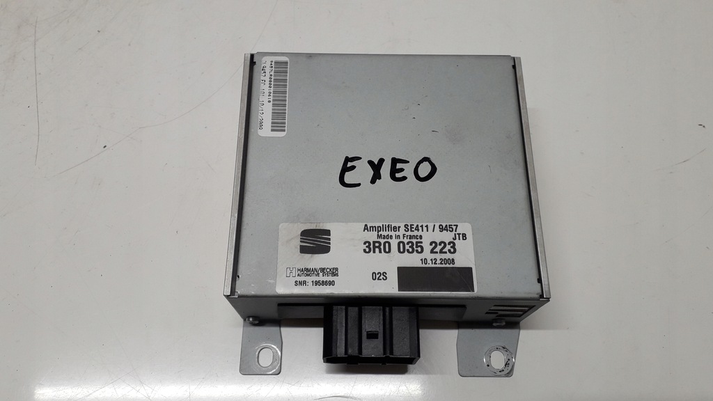 фото №1, Seat exeo 08- підсилювач радіо 3r0035223