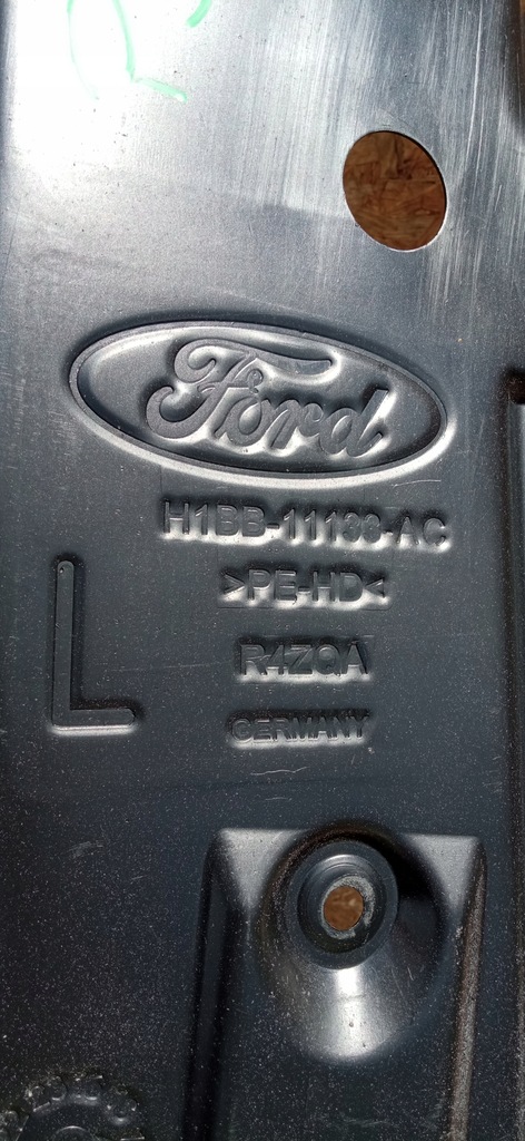 фото №8, Fiesta mk8 puma mk2 16- плита захисна захист підвіска ліва h1bb-11133-ac