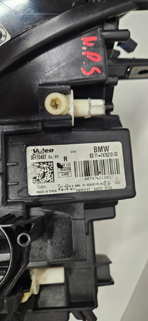 фото №6, Bmw 4 f32 f33 f36 lift lci адаптивний фара правий лампа