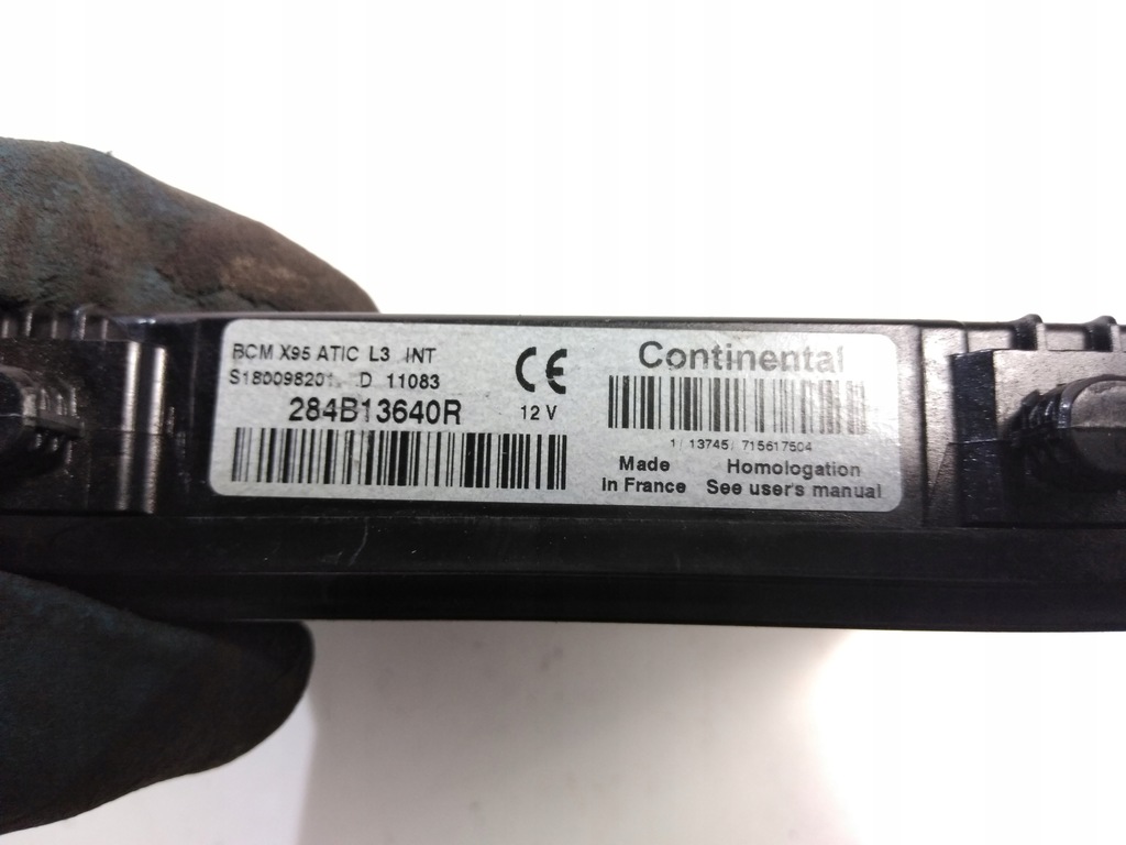 фото №3, Модуль блок управления bcm renault master iii scenic iii