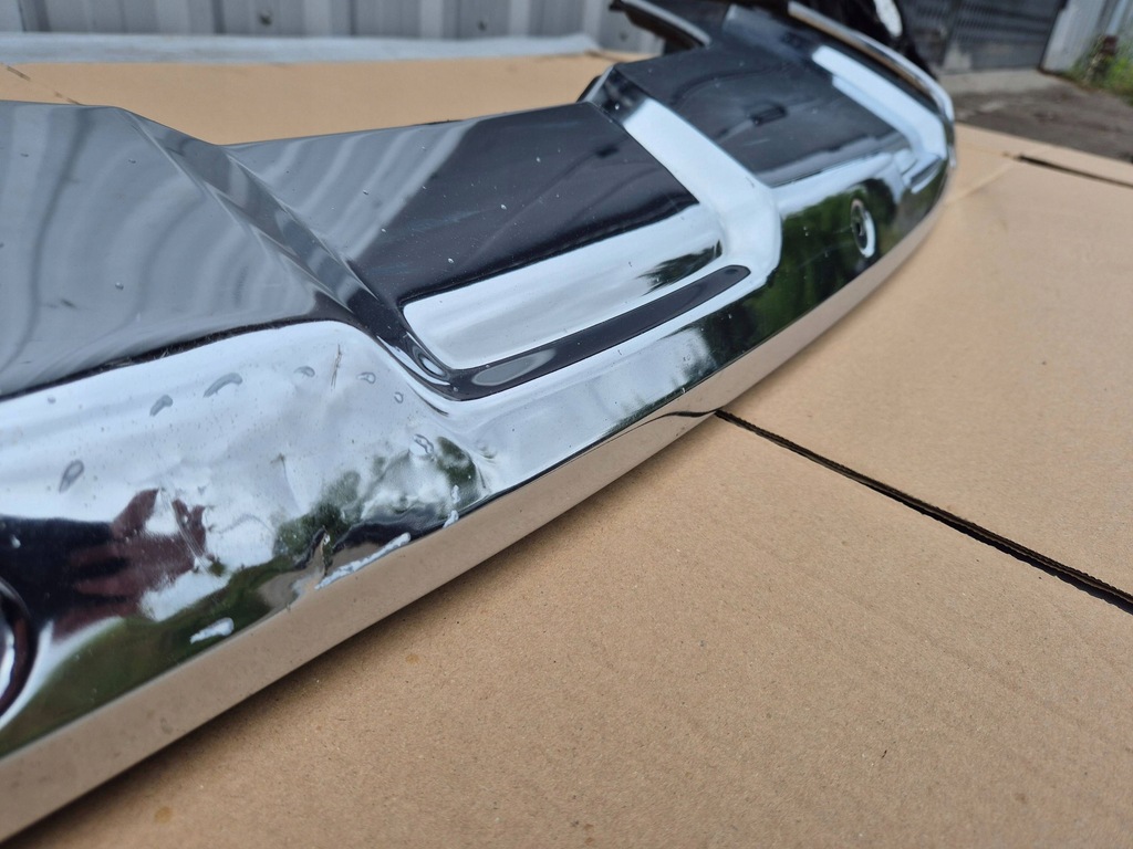 фото №13, Mercedes ml w164 05- диффузор задний хром a1648856825