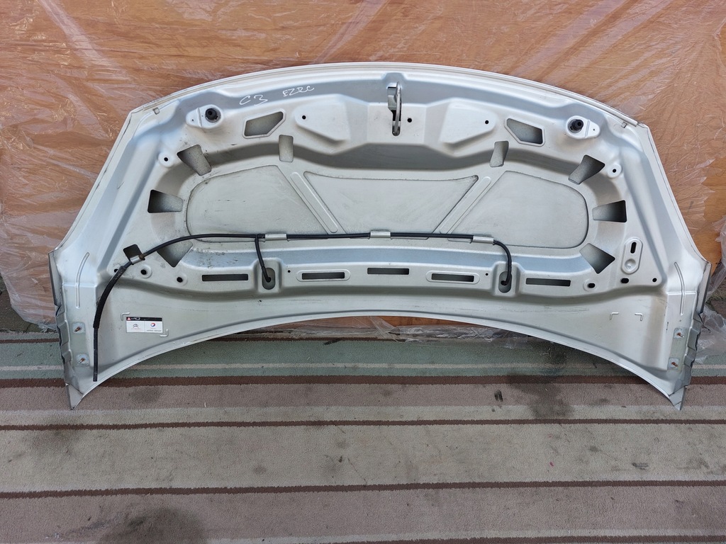 фото №5, Капот citroen c3 ii серебристый ezrc