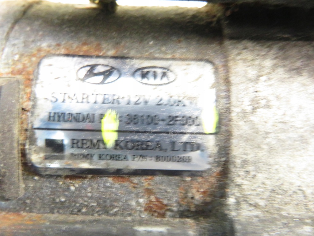 фото №10, Стартер hyundai ix35 lm, el, elh 2.0 crdi 4wd 184 - d4ha 361002f000