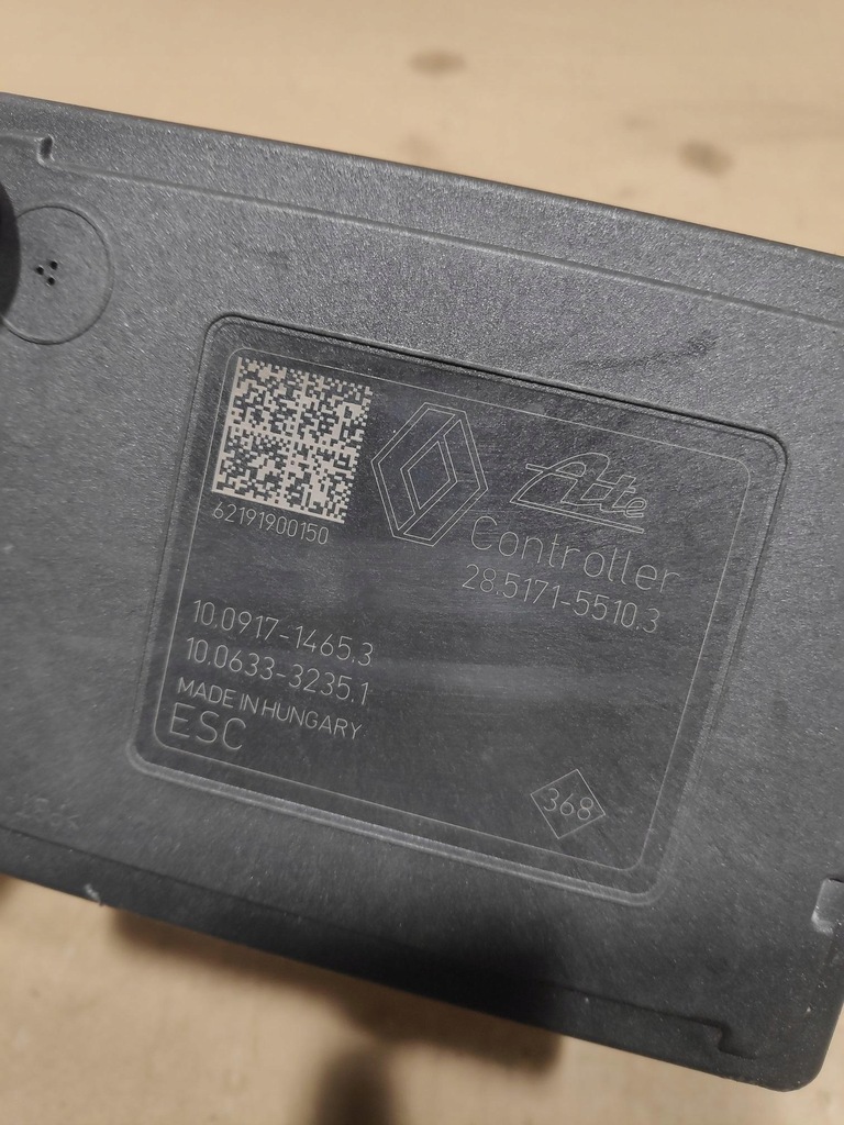 фото №8, Насос abs гальмівна модуль блок керування 1.0tce dacia sandero iii 10063332351