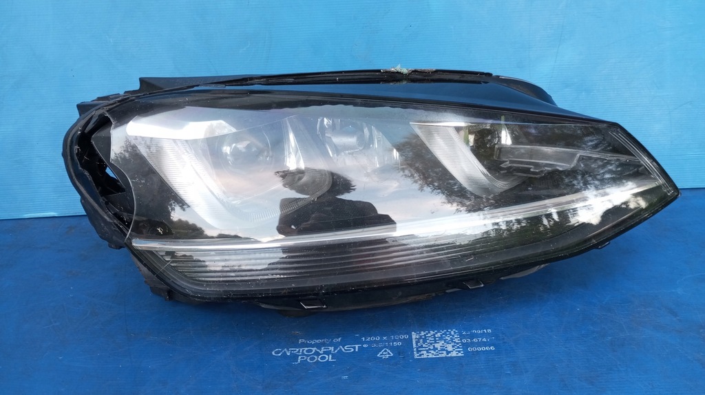 фото №8, Лампа правий перед eu 5g1941044 ксенон vw golf vii 7 2013-