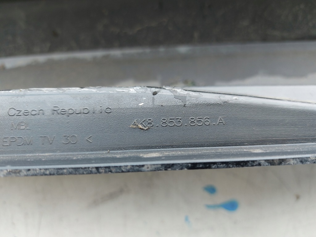 фото №11, Audi a7 c8 4k s line порог молдинг порог правая