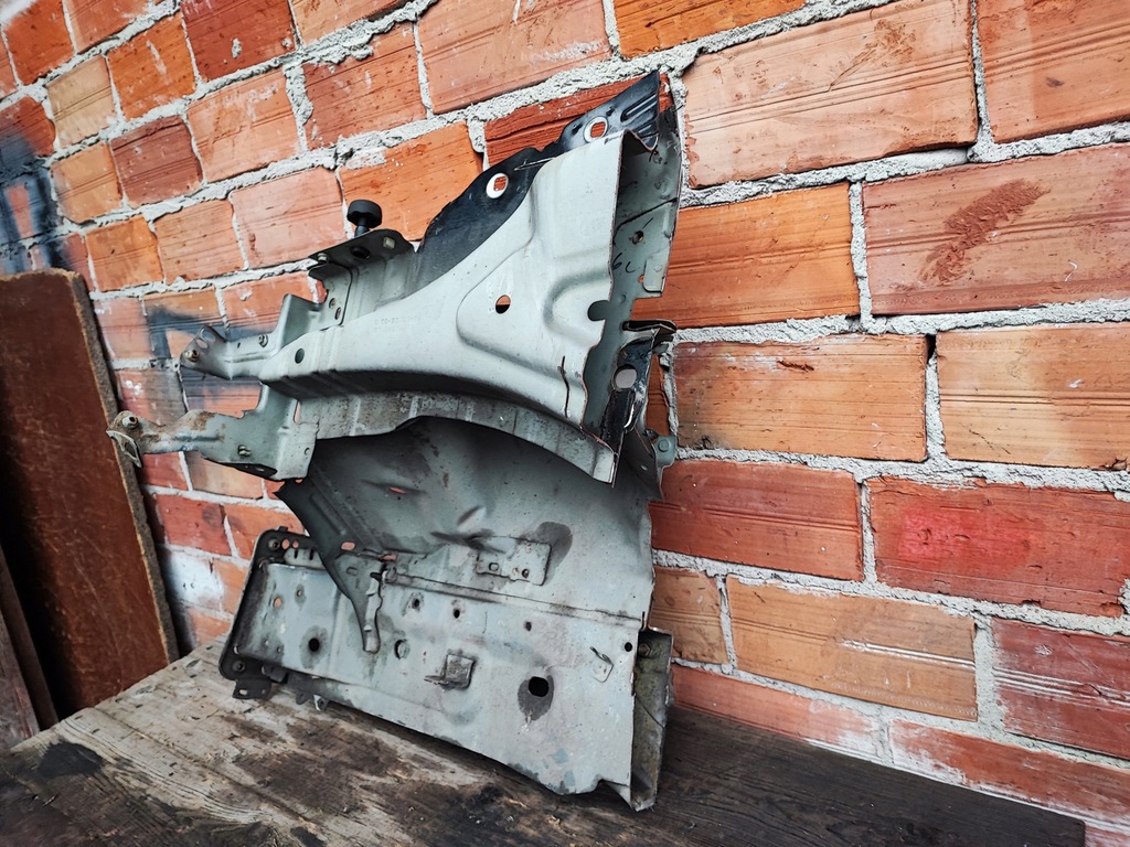 фото №9, Ford ecosport 2 mk2 2014r лонжерон левая блок двигателя левый перед четверть