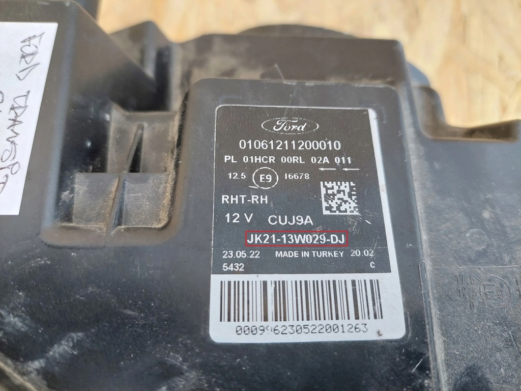 фото №10, Ford transit custom 2019 лампы передние