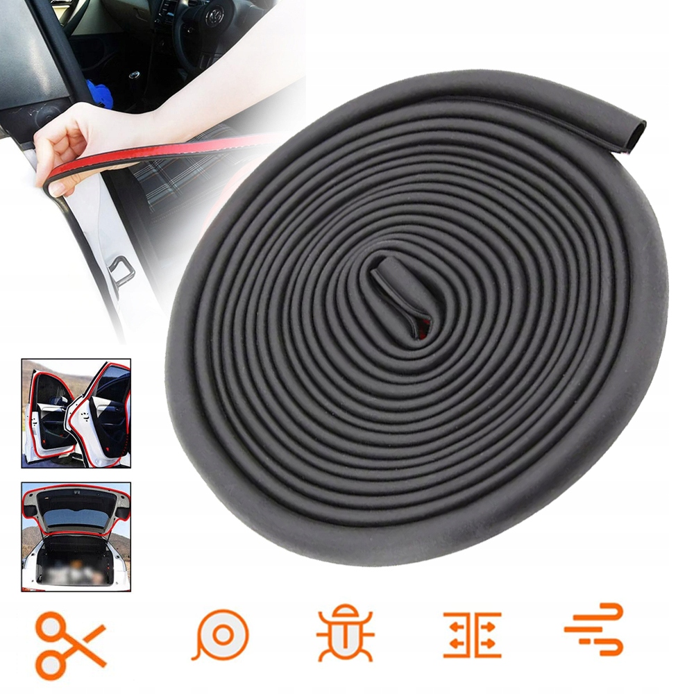 фото №1, Стрічка ущільнювальна do двері, вікон, прокладка do двері, звукоізоляційна