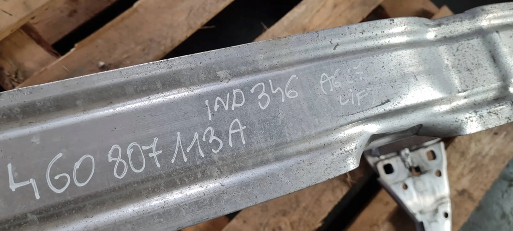 фото №10, A6 c7 4g lift балка бампера перед зона ліва права 2x a7 4g