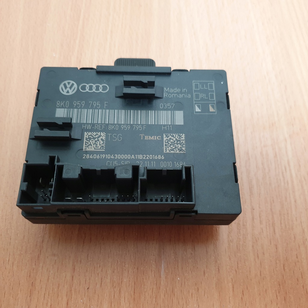 фото №7, Модуль блок керування двері 8k0 audi a4 b8 q5