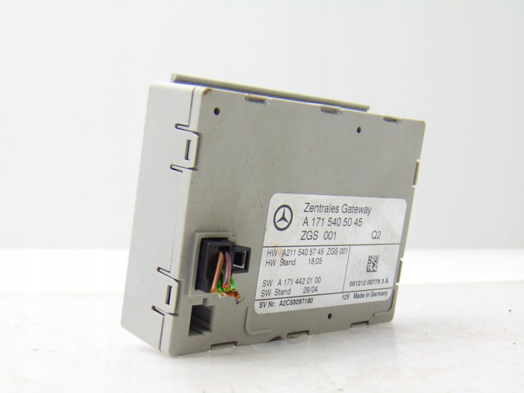 фото №1, Модуль блок управления шлюз mercedes slk r171 w171 a1715405045