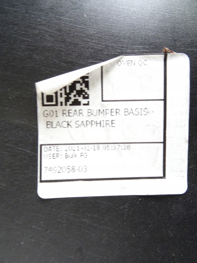 фото №7, Bmw x3 g01 бампер задній задня 2017-2021 7458876