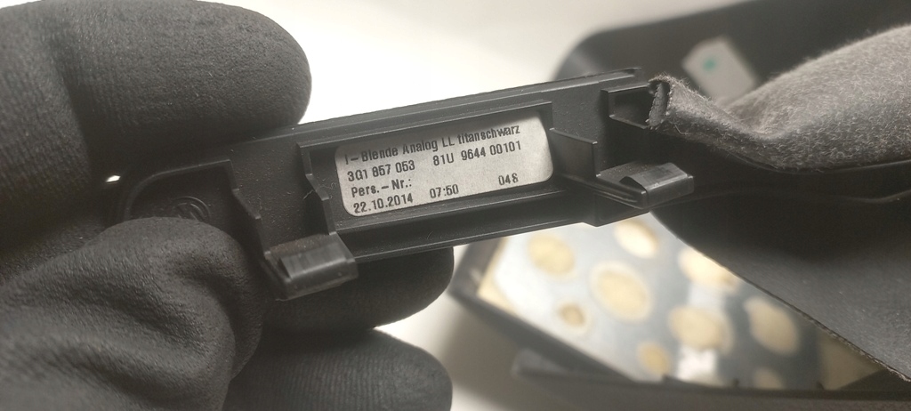 фото №9, Захист заглушка колонки керма ручок vw passat b8 3g0858559c