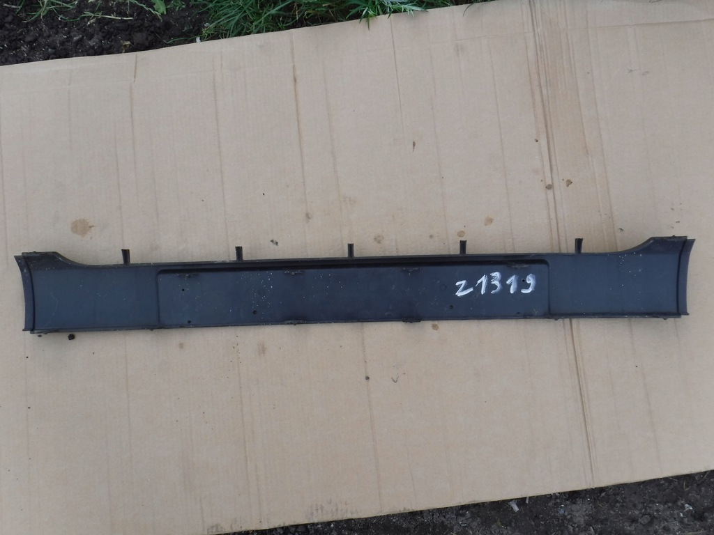 фото №2, Накладка номерного знака перед renault clio ii lift