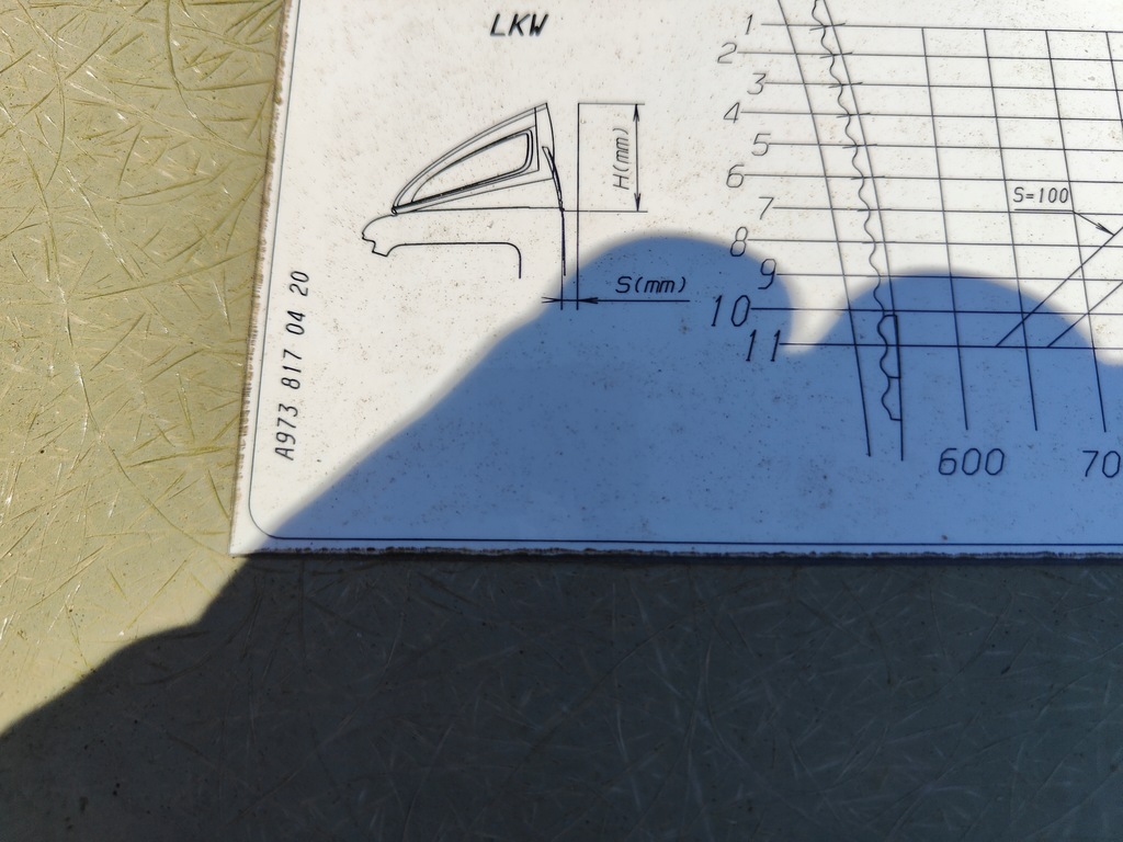 фото №15, Mercedes atego спойлер кабины белый оригинальный номер a9738170420