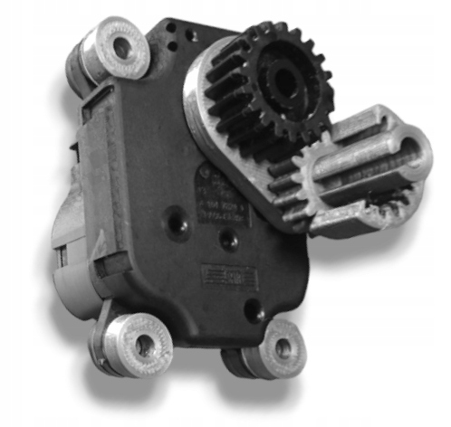 фото №8, Peugeot 307 набор ремонтный заслонка крышка обдув - сторона правая