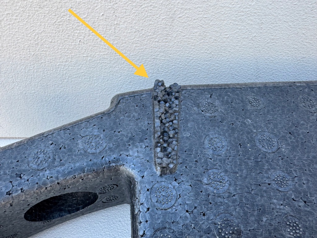 фото №13, Vw golf vii 7 12-17r абсорбер пена бампера перед передняя 5g0807248