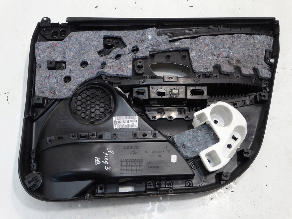 фото №8, Обшивка оббивка двері лівий перед renault megane iii hb 809010639r