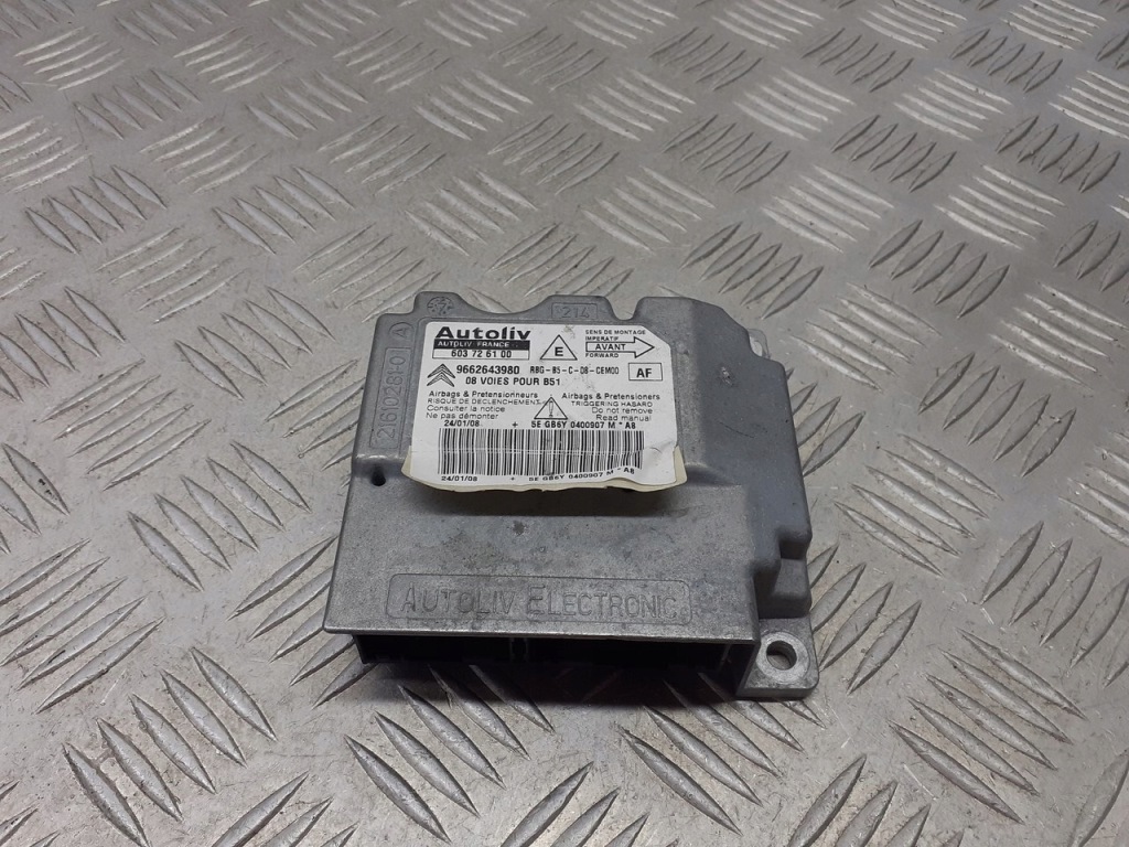 фото №1, Модуль подушка безпеки citroen c4 1.4 9662643680