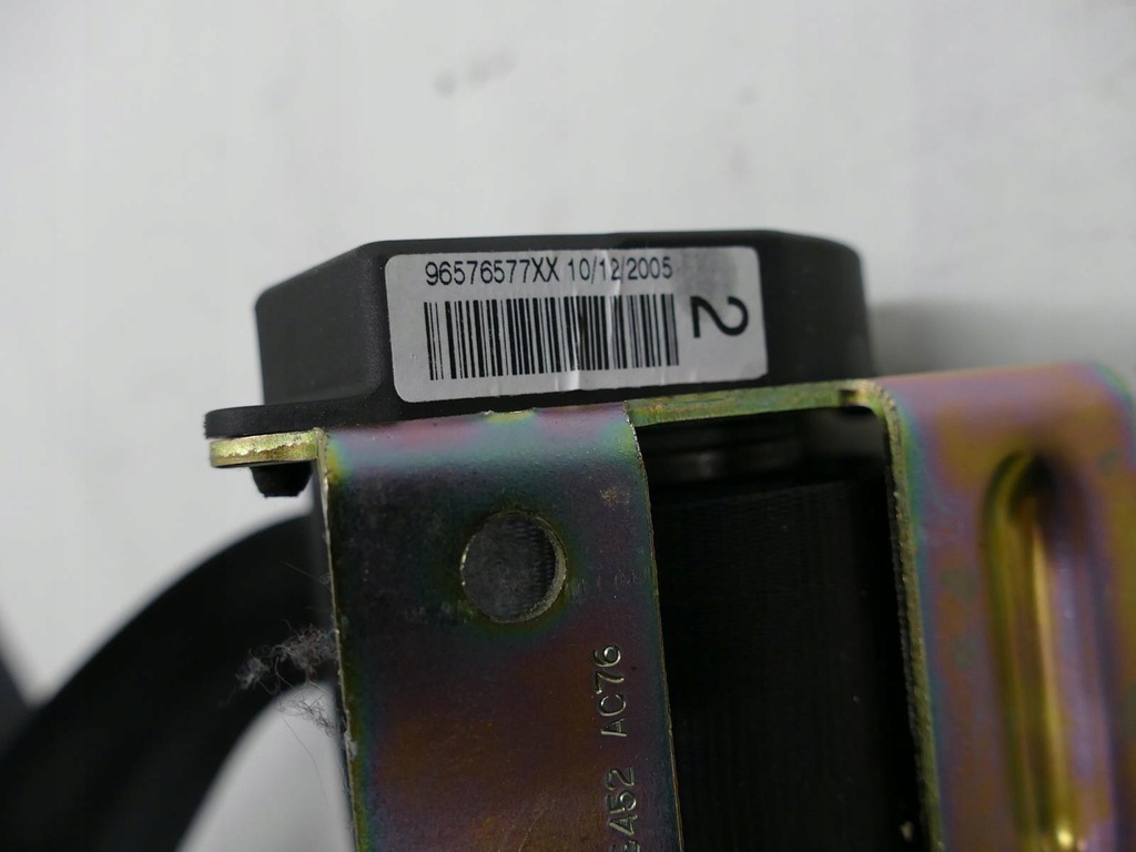 фото №5, Peugeot 407 coupe pas безопасности левый задняя