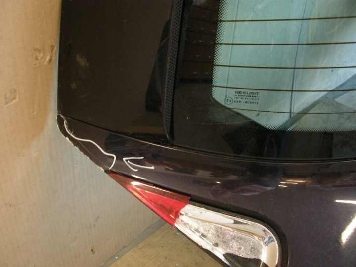 фото №3, Renault avantime кришка багажника